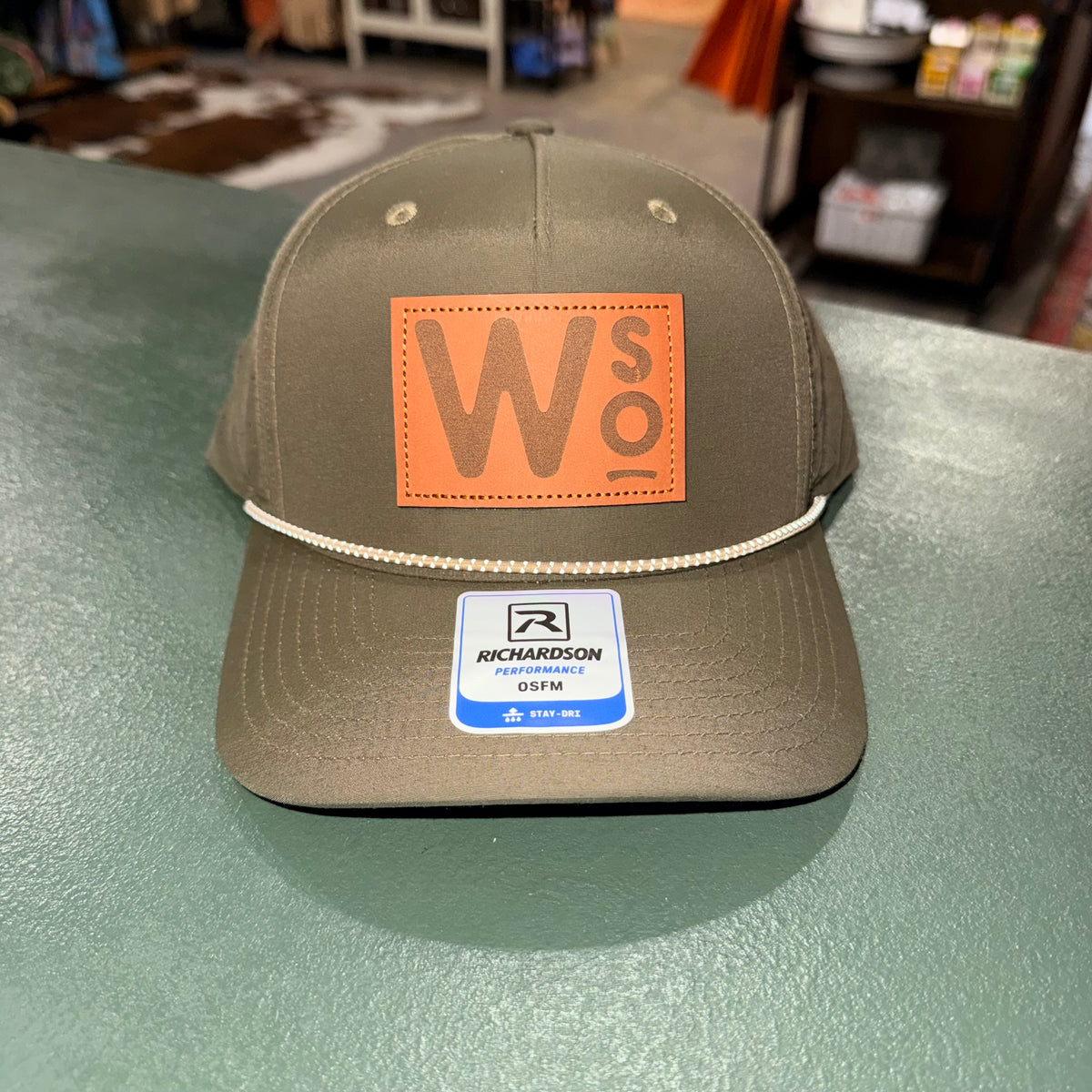 WSO Dark Green Performance Hat
