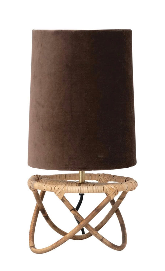 Rattan Table Lamp