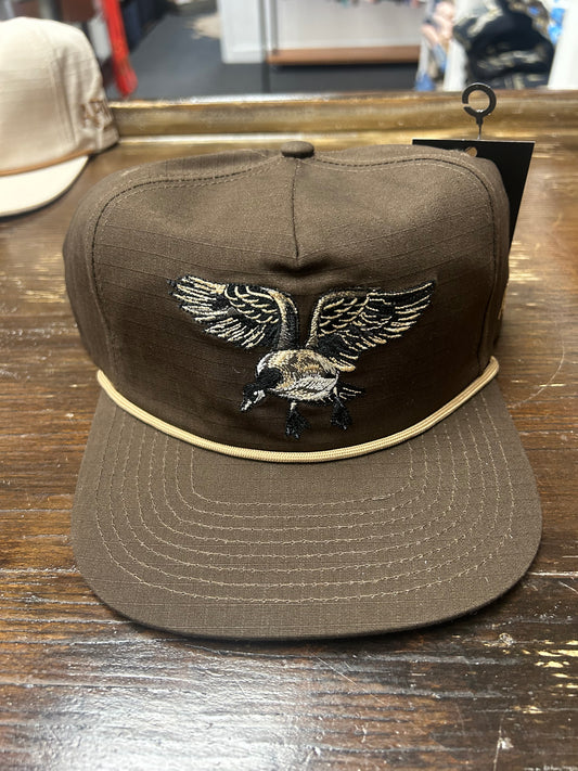 AFW Dark Brown Goose Ripstop Hat