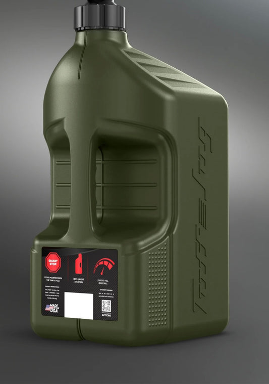 Tuff Jug 5 Gal. Forest Green With Auto Stop Spout