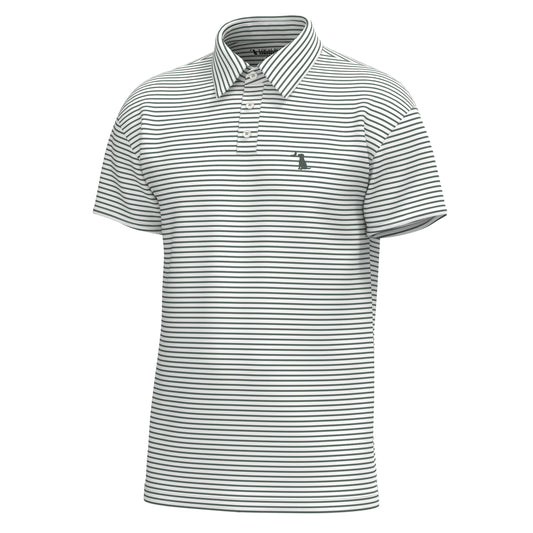 Local Boy Edisto Polo Duck Green