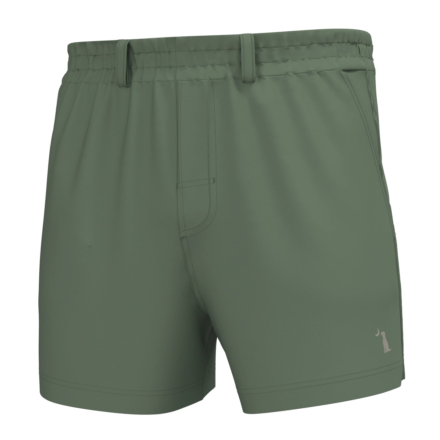 Local Boy Volley Shorts Thyme