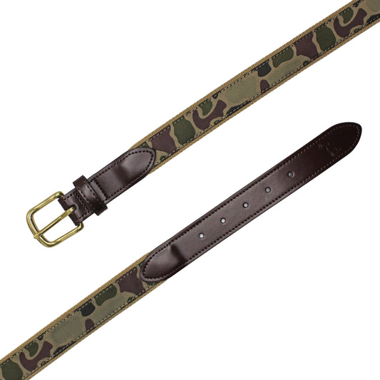 Local Boy Ribbon Belt Brush Camo