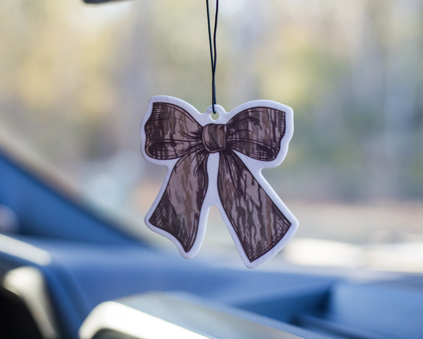 Scent South Air Freshener-Lowland Bow - Scent:Black Ice