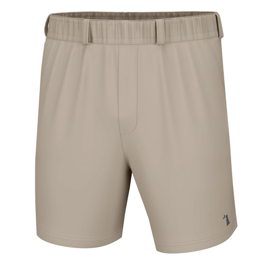 Local Boy Volley Shorts Khaki
