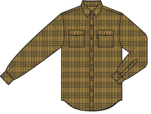 Heybo Darden Corduroy Shirt Oak Bluff