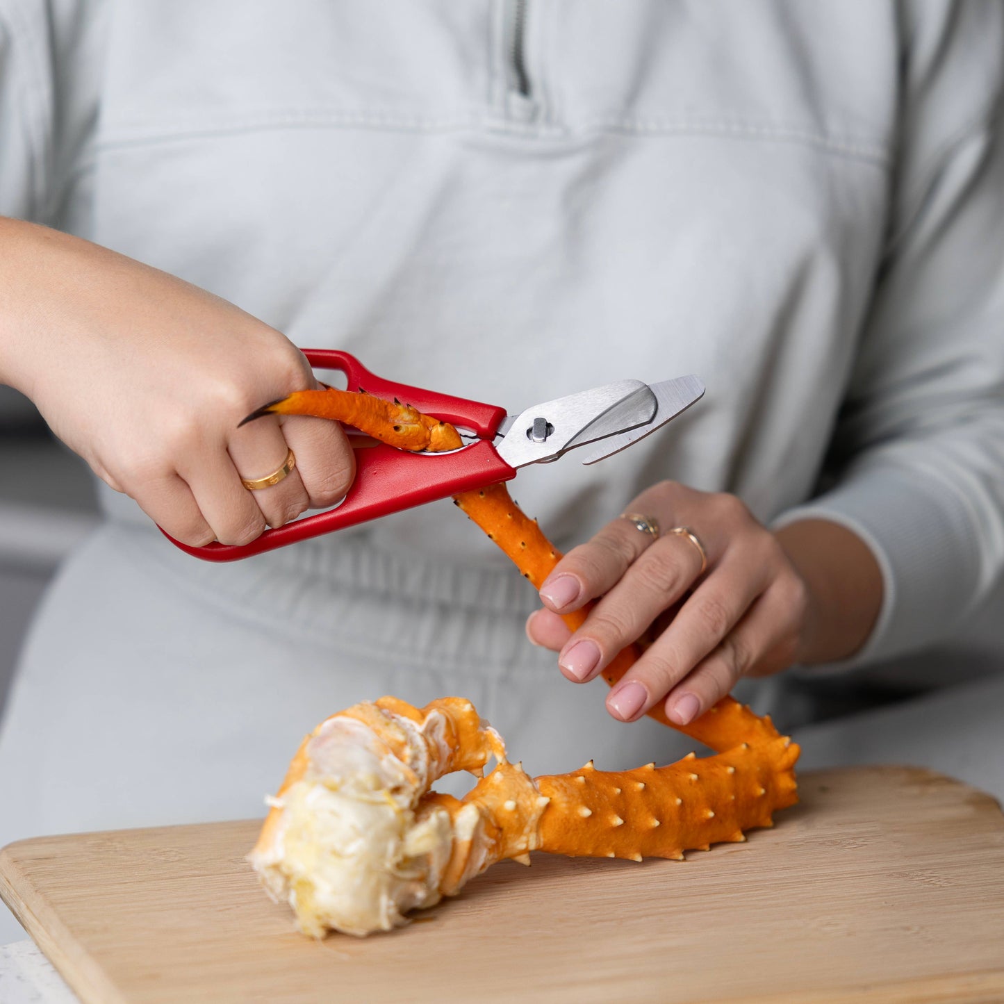 Nantucket Seafood Shears, Stainless Steel Lobster Scissors