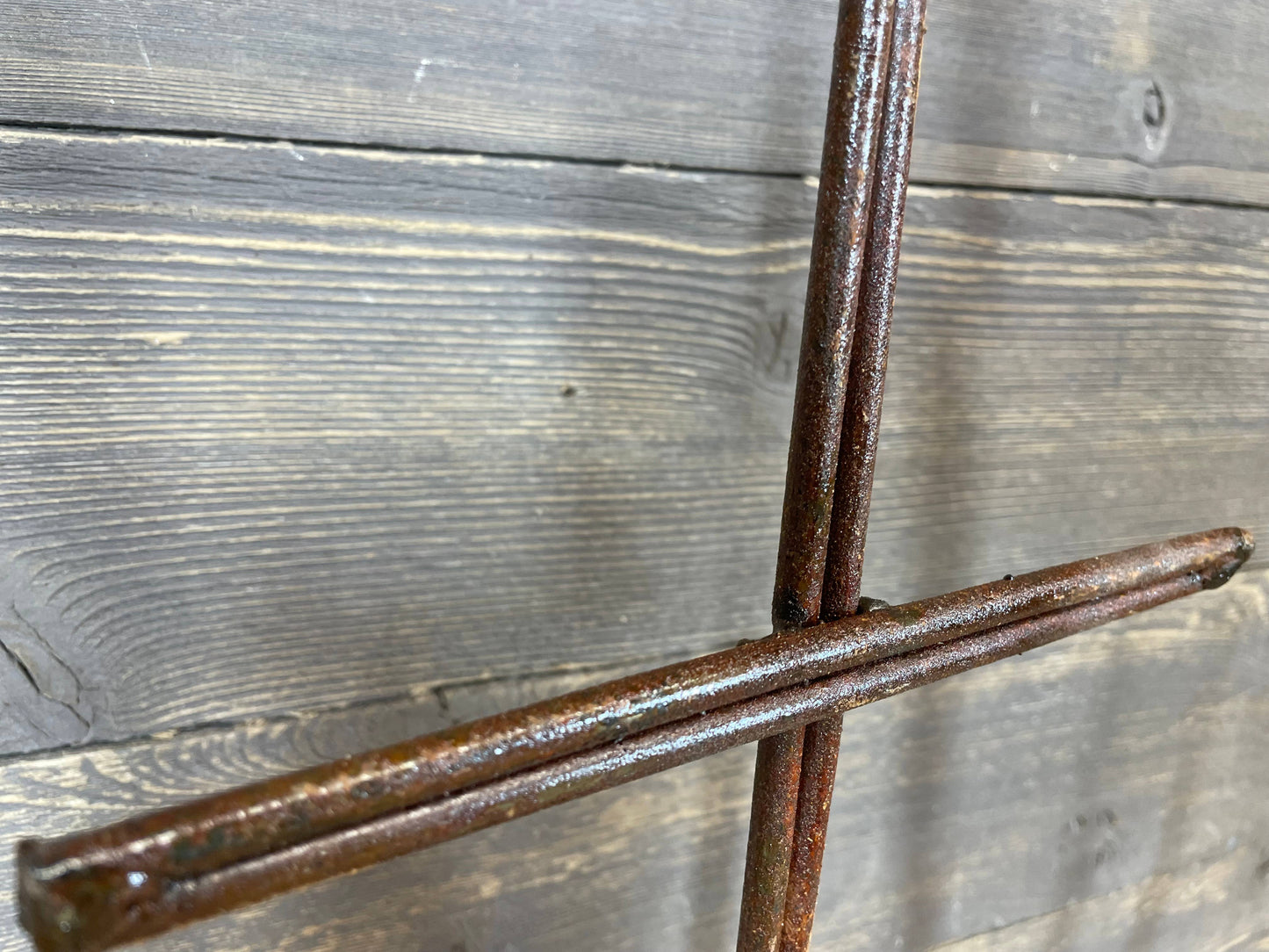 Rock Pedestal Cross Handmade-Beautiful 3 Sizes