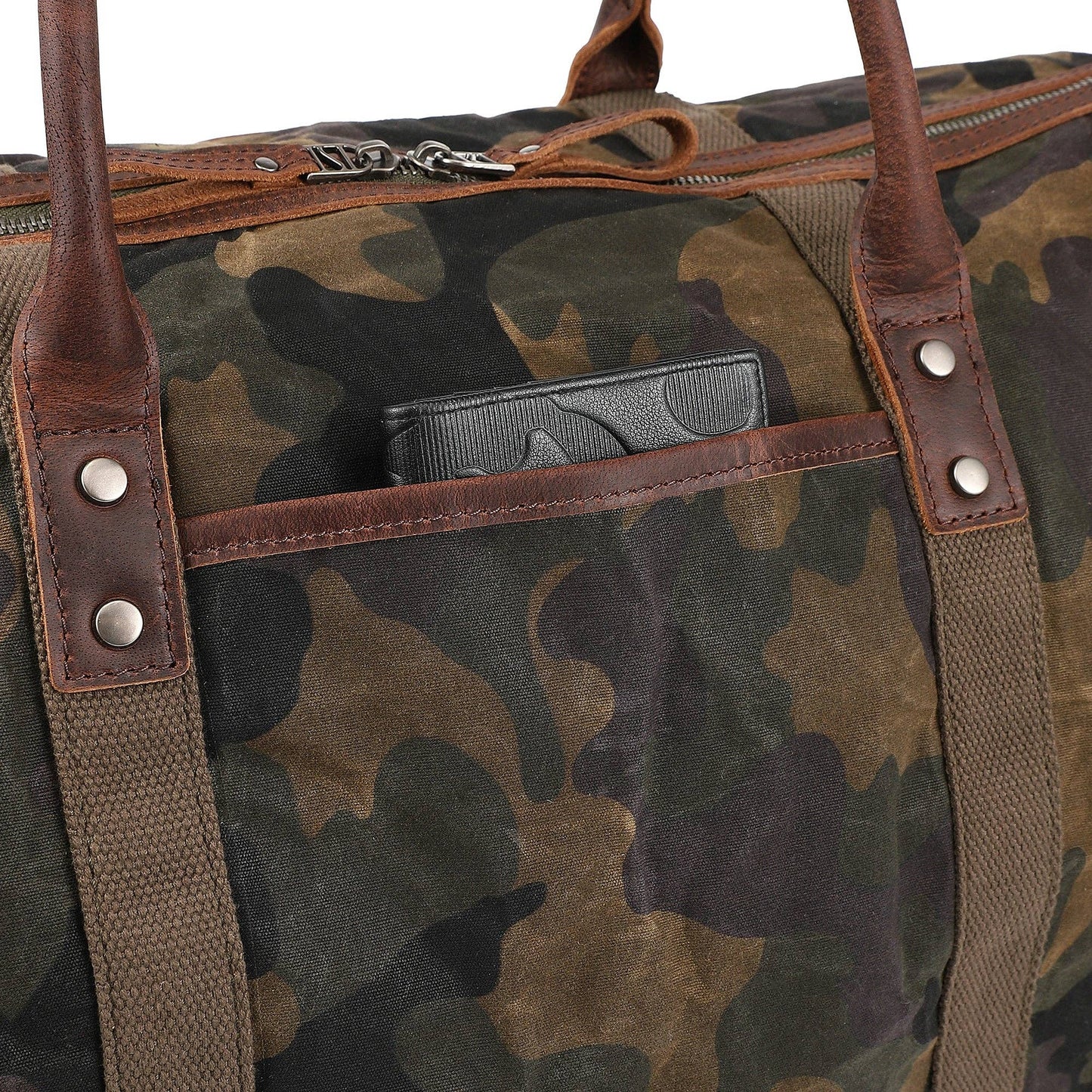 Hillside Canvas Camo Duffel
