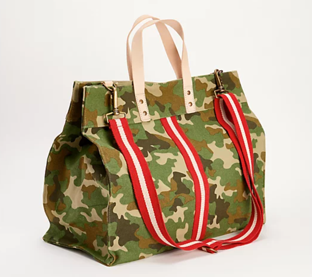 Camo Box Tote with Strap (Limited Edition)