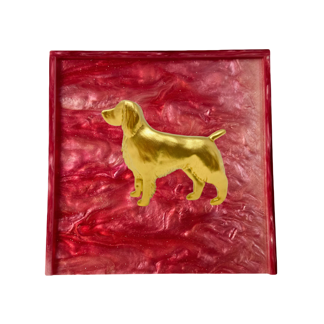 Southern Tribute 
Springer Spaniel Cocktail Napkin Box