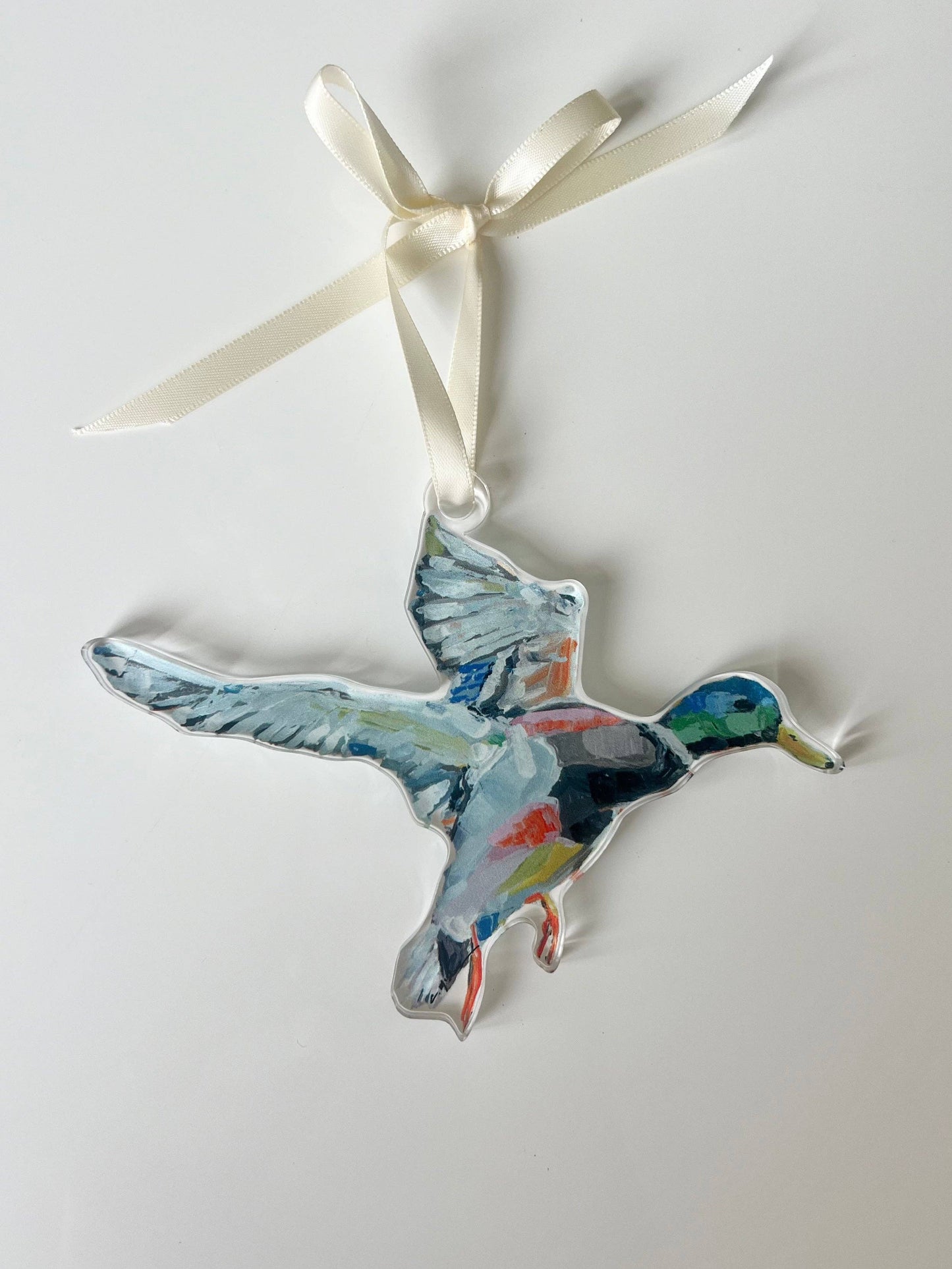 Chelsea McShane “Take Flight Mallard" ornament