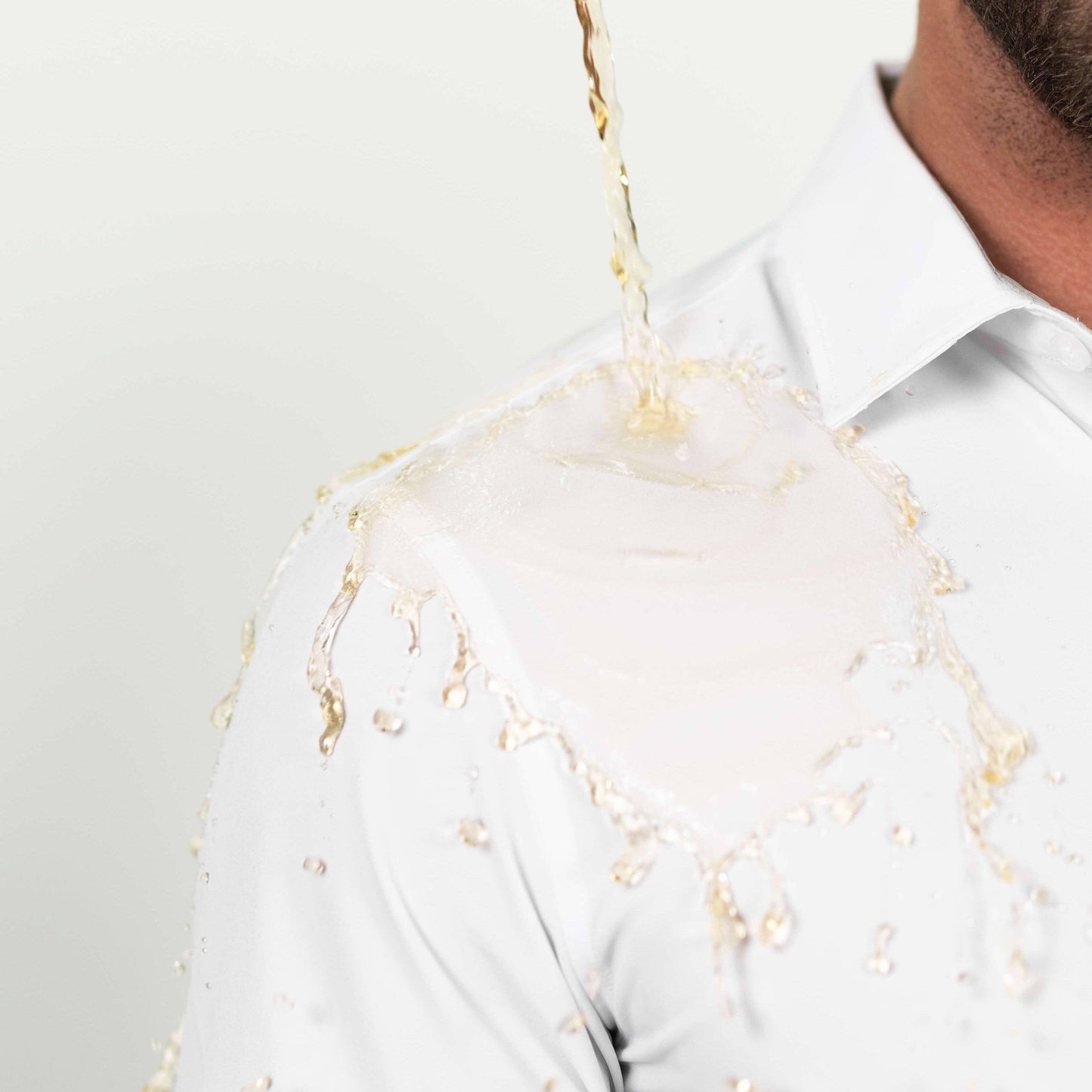 White Button Down Dress Shirt - Long Sleeve