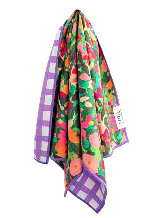 Crae Home Violet: Reversible Hand Towel