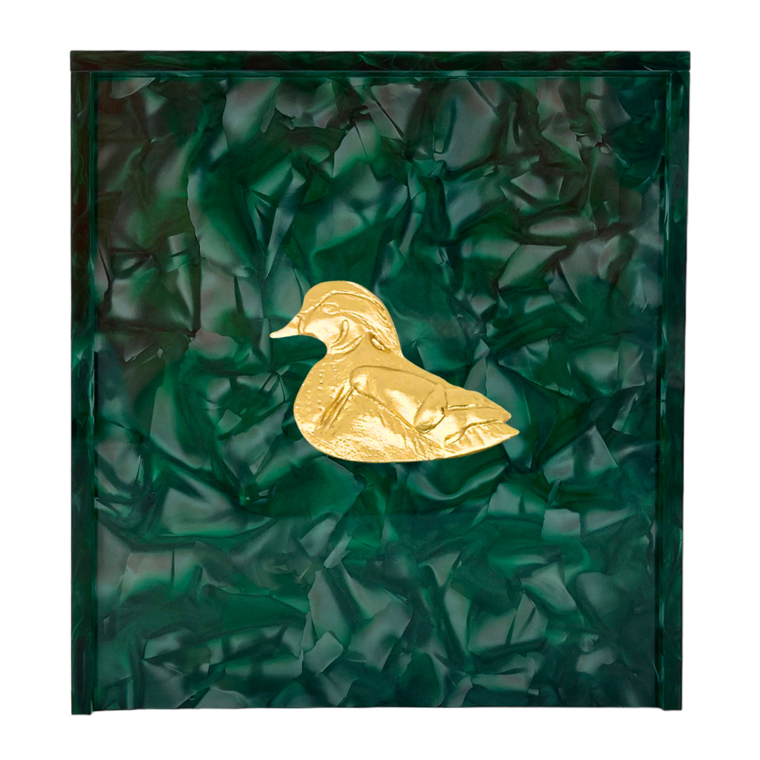 Southern Tribute 
Wood Duck Cocktail Napkin Box