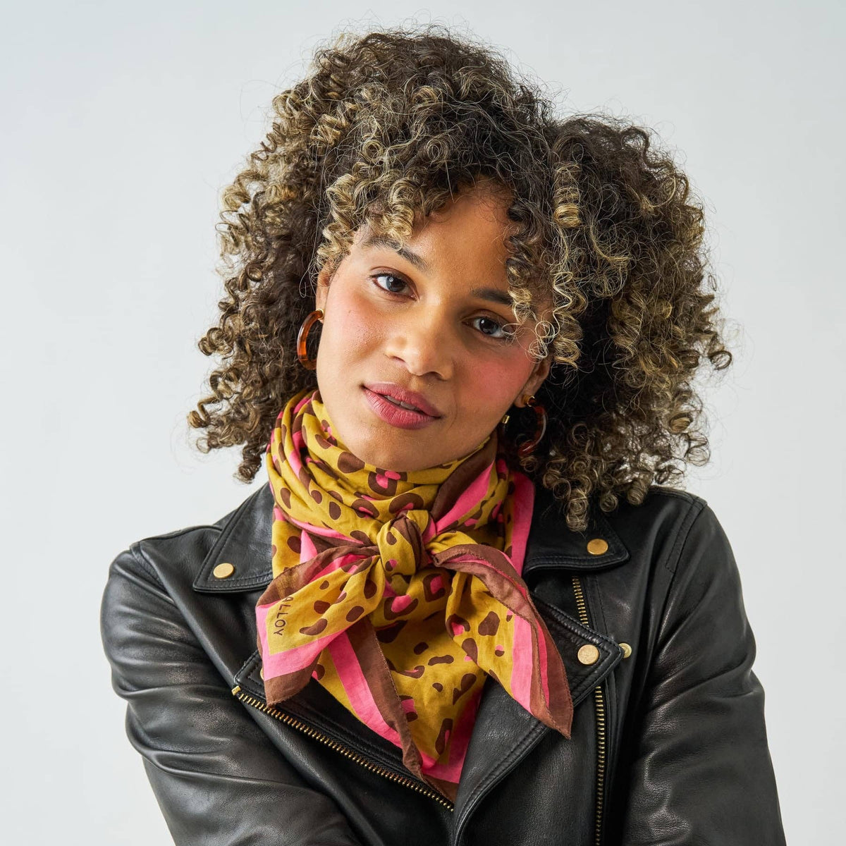 Cheetah Print Scarf