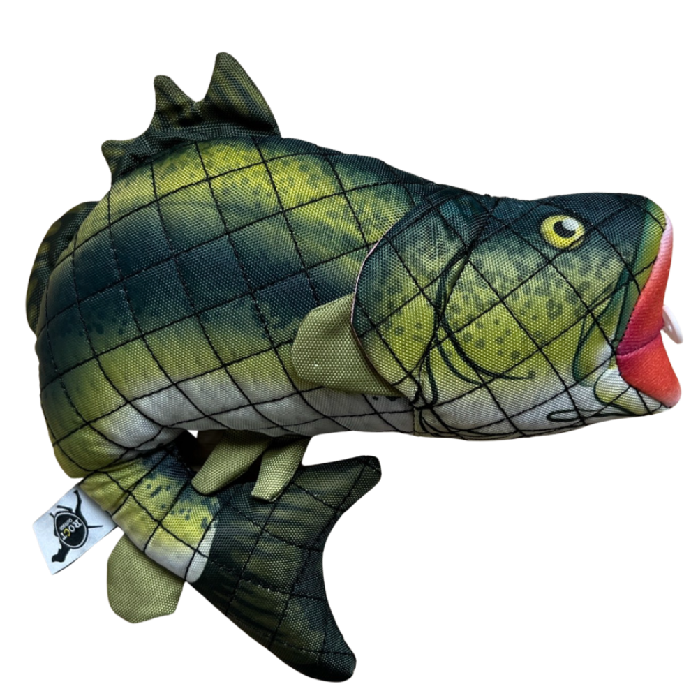 Fighting Bass Lined Dog Toy