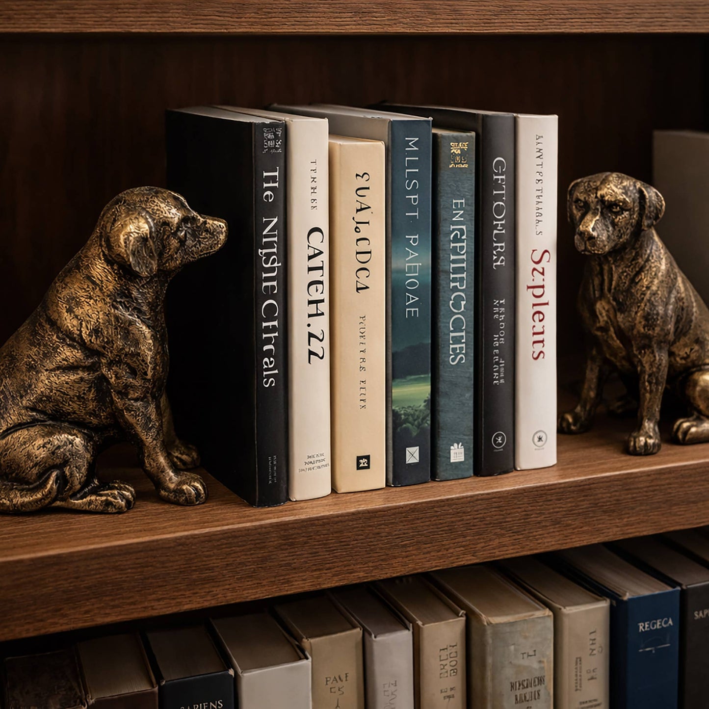 Fox Run Dog Decorative Bookend Set, Set of 2