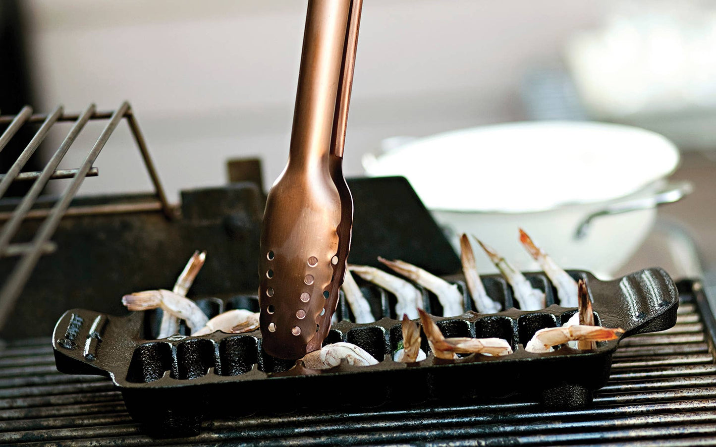 Cast Iron Shrimp Pan, 22 Cavities