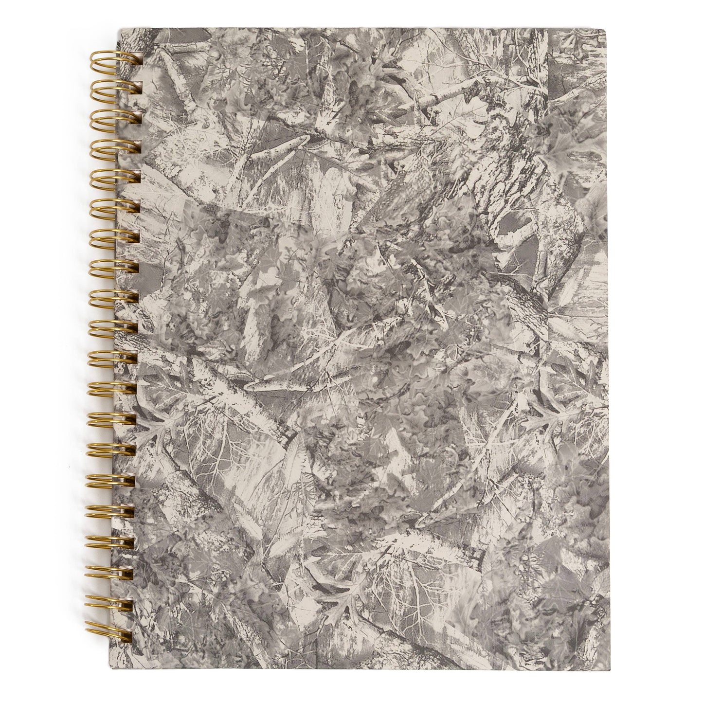 Camo Print Hardcover Spiral Notebook