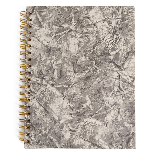 Camo Print Hardcover Spiral Notebook
