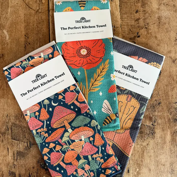 Kitchen Tea Towel Quick Dry | Coastal Oysters
