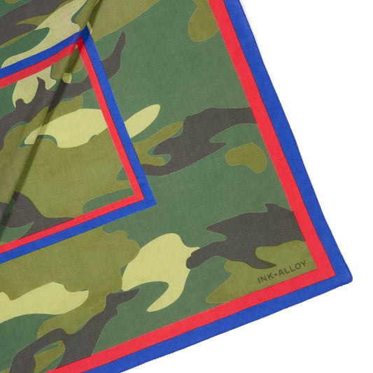 Camo Print Scarf