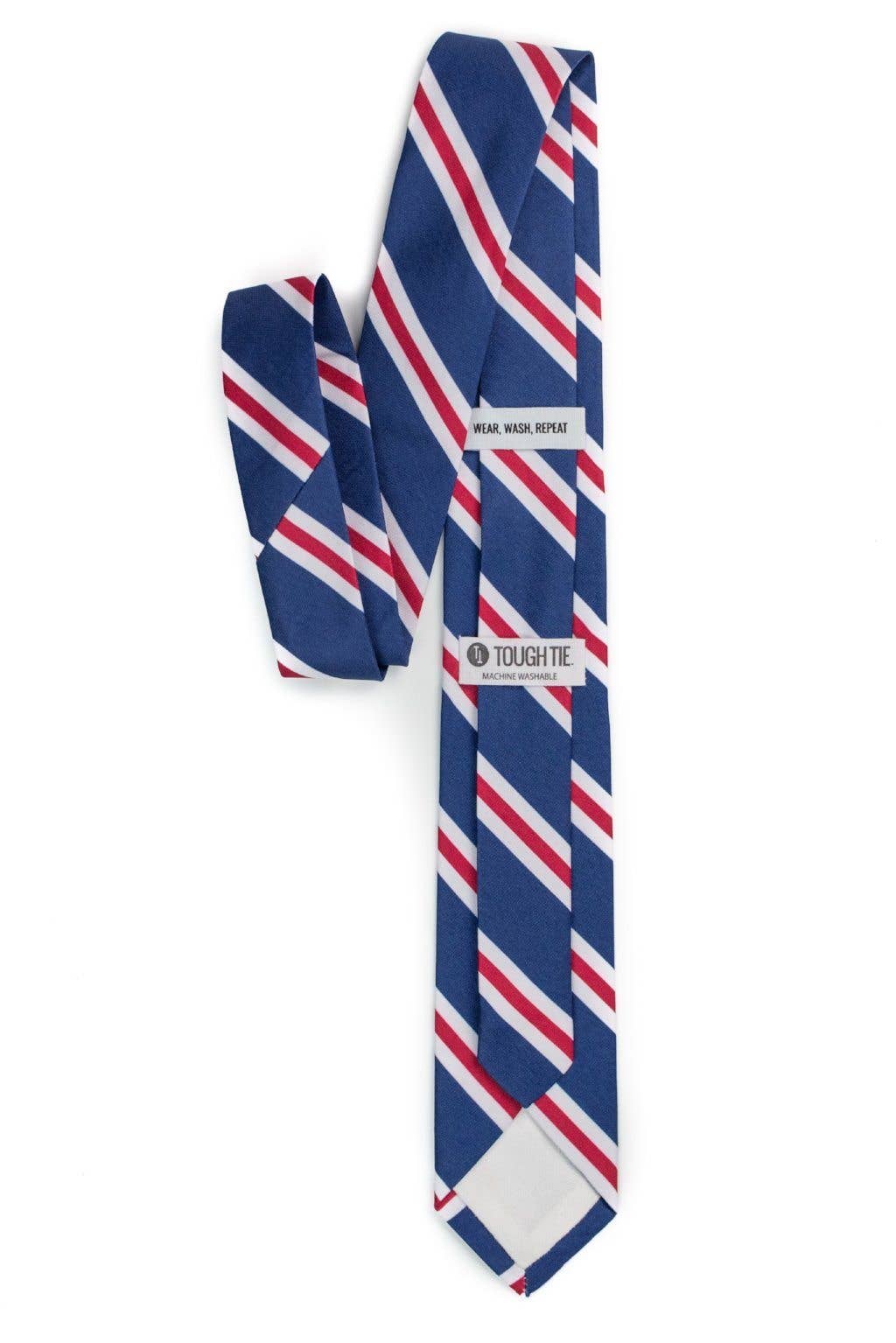 Patriot - Red/White/Blue Striped Neck Tie
