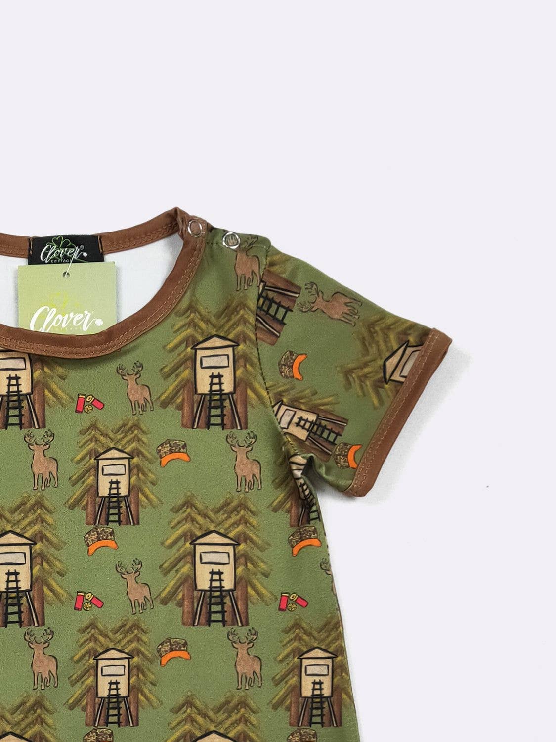 Tree Stand Boy Romper