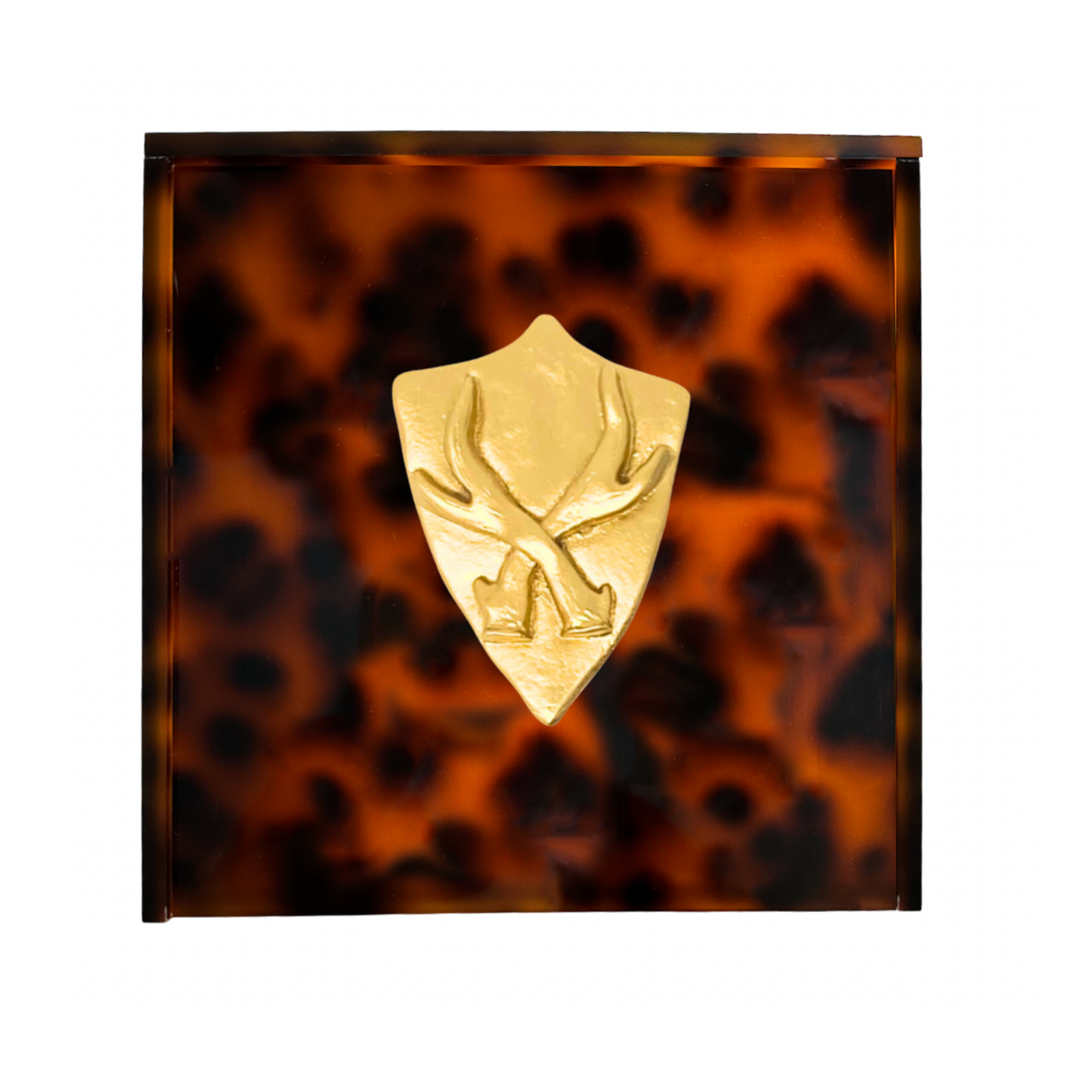 Southern Tribute 
Deer Antlers Cocktail Napkin Box