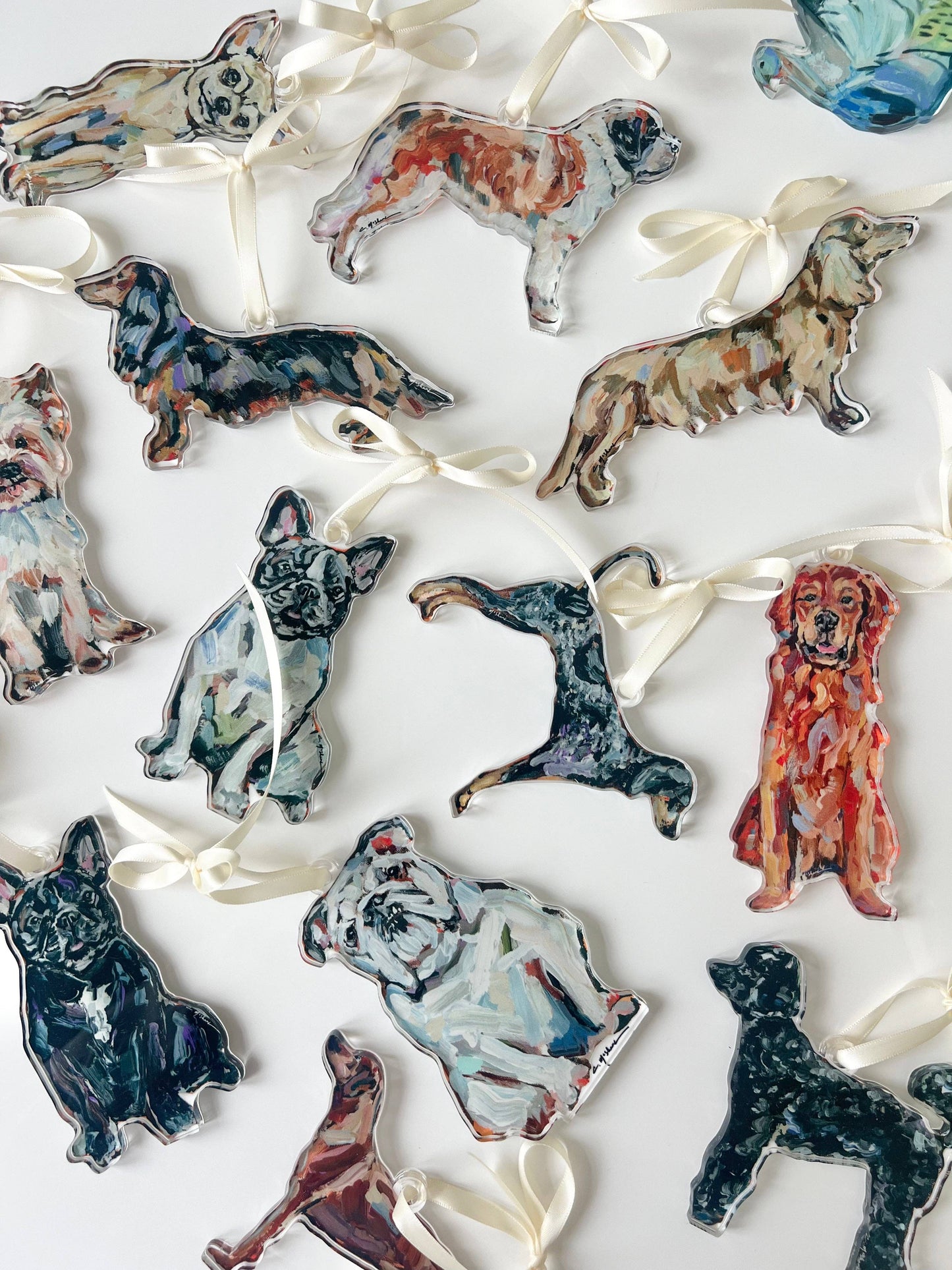 Chelsea McShane “Bluetick Coonhound" ornament